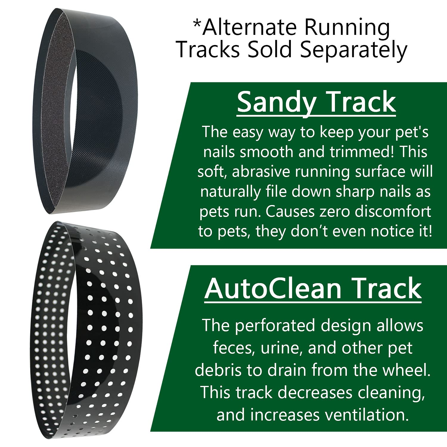 Silent Runner Glow Wheel - 12' Regular - Silent, Fast, Durable Exercise Wheel - Sugar Gliders, Hamsters, Female Rats, Mice & Small Pets